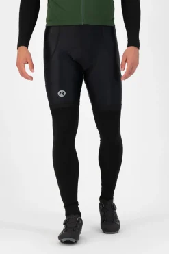 OcieplanenogawkiroweroweRogelliSEAMLESSzdzianinyzpłaskimiszwami,czarne