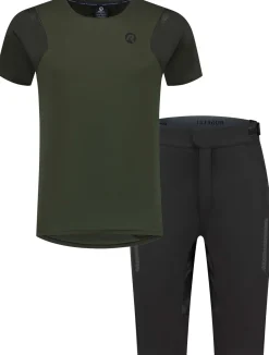 RogelliADVNTRDISTANCEzestawMTBrowerowykrótkirękaw,khaki