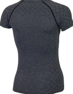 BezszwowafunkcjonalnakoszulkadamskaRogelliSEAMLESS,szara