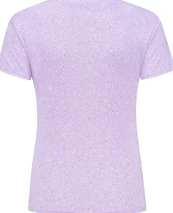 DamskakoszulkafunkcjonalnaRogelliSPARKLE,fioletowa