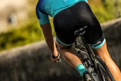 DamskiespodenkiroweroweSELECTzwkładkążelową,czarno-turkusowe