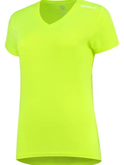 FunkcjonalnakoszulkaRogelliPROMOTIONLadydamska,żółtaodblaskowa