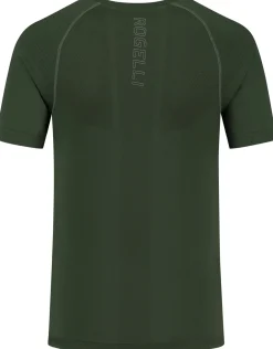 FunkcyjnakoszulkabezszwowaRogelliESSENTIAL,khaki