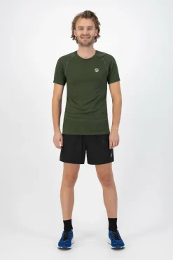 FunkcyjnakoszulkabezszwowaRogelliESSENTIAL,khaki