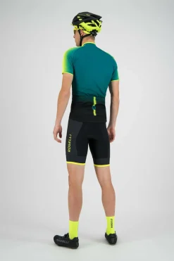 FUSE,spodenkirowerowezwkładążelową,czarno-odblaskowożółte