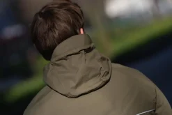 KurtkaprzeciwdeszczowaRogelliCOMMUTERESSENTIALzkapturemibocznymikieszeniami,khaki
