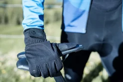 LekkiezimowerękawiczkiroweroweRogelliCOREzżelowymipoduszeczkami,czarne