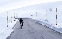 MocnoocieplanakurtkazimowaRogelliDEEPWINTERzodblaskowymipanelami,czarna