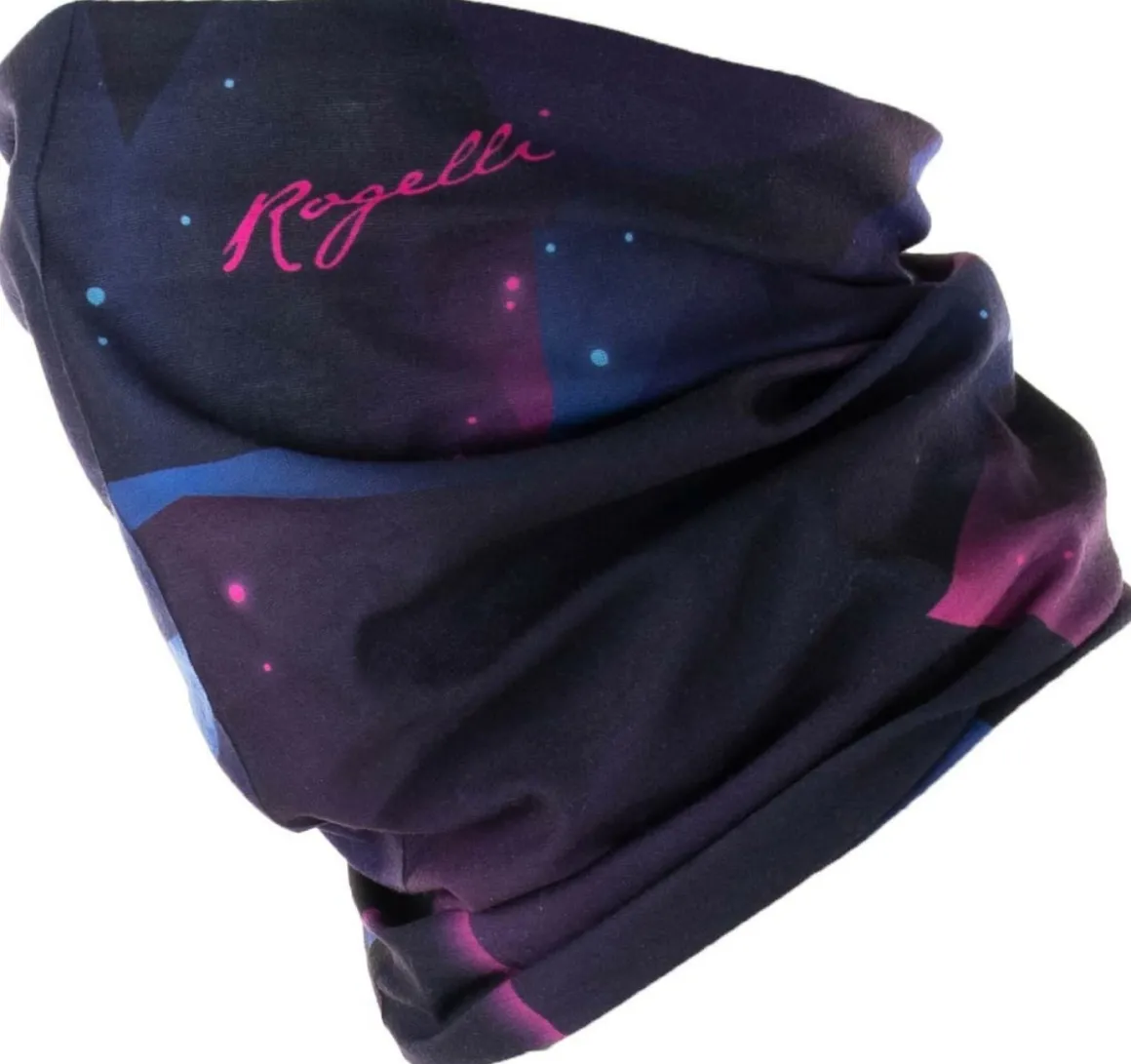 MultifunkcjonalnyibezszwowykominsportowyRogelliSCARF,czarno-różowy