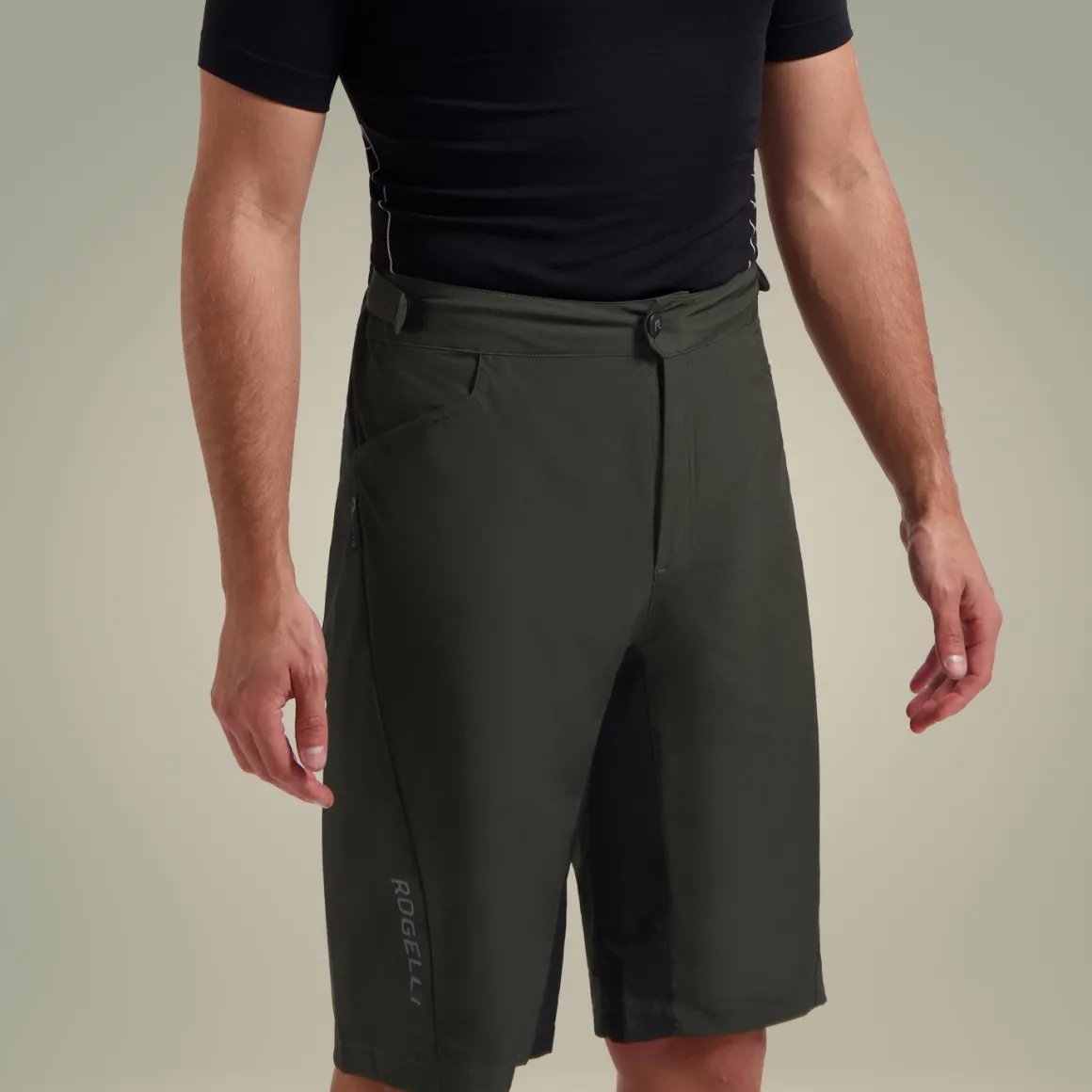 RogelliADVNTRCOREzestawrowerowyoffroadzkrótkimrękawem,khaki