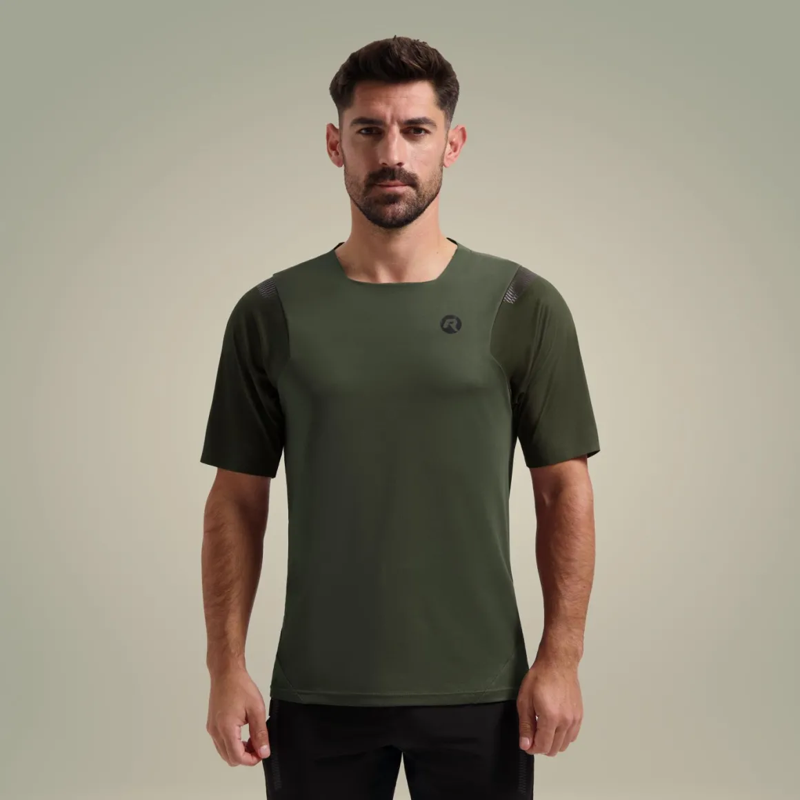 RogelliADVNTRDISTANCEzestawMTBrowerowykrótkirękaw,khaki