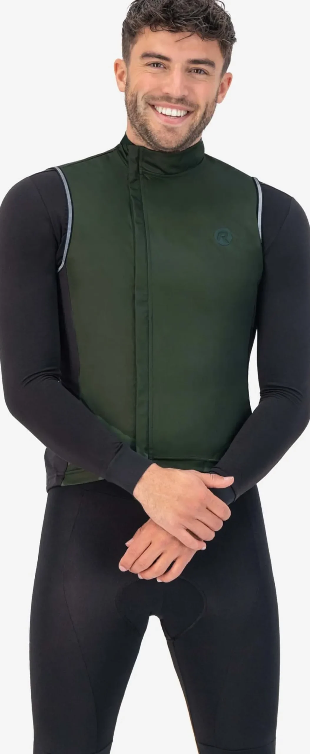 SoftshellowakamizelkanarowerRogelliESSENTIALzoddychającymiplecami,khaki