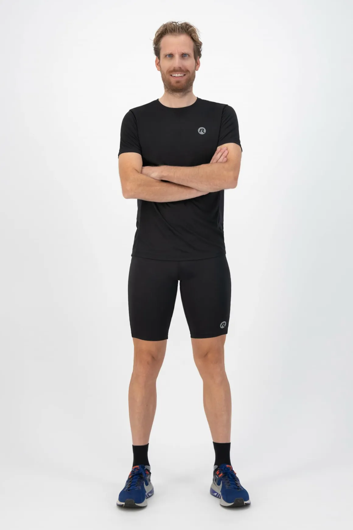 SportowakoszulkafunkcyjnaRogelliCORE,czarna