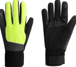 WodoodpornerękawiczkikolarskieRogelliESSENTIALHIVIS,żółte